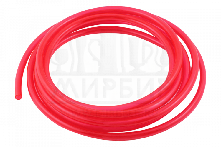 Пневмошланг 6,5*10 мм, красный, 1 м