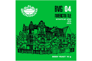 Дрожжи Beervingem для охмеленного пива "American Ale BVG-04", 10 г