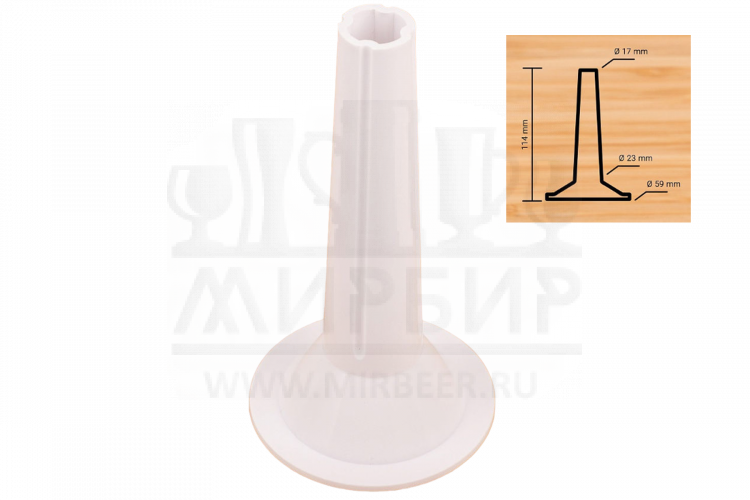 Насадка колбасная d 17-23 мм