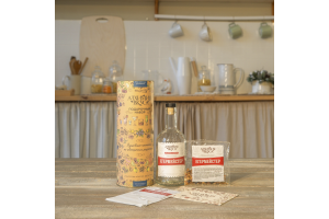 (NEW) Подарочный набор в тубусе Алхимия вкуса "Егермейстер", (1 бутылка)