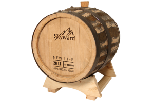 Бочка из-под бурбона "Skyward New Life Bourbon" американский белый дуб, 20 л.