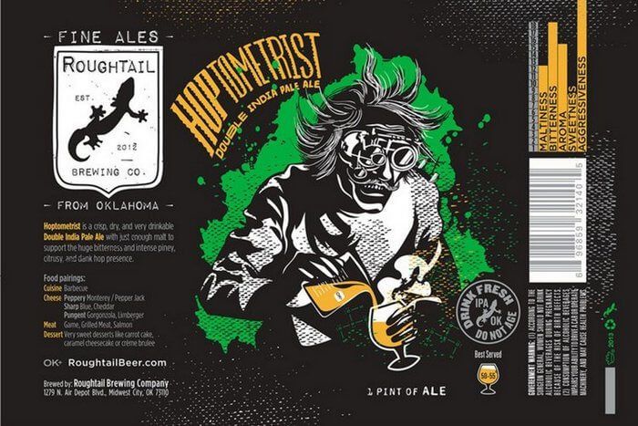 Hoptometrist Double IPA от пивоварни Roughtail