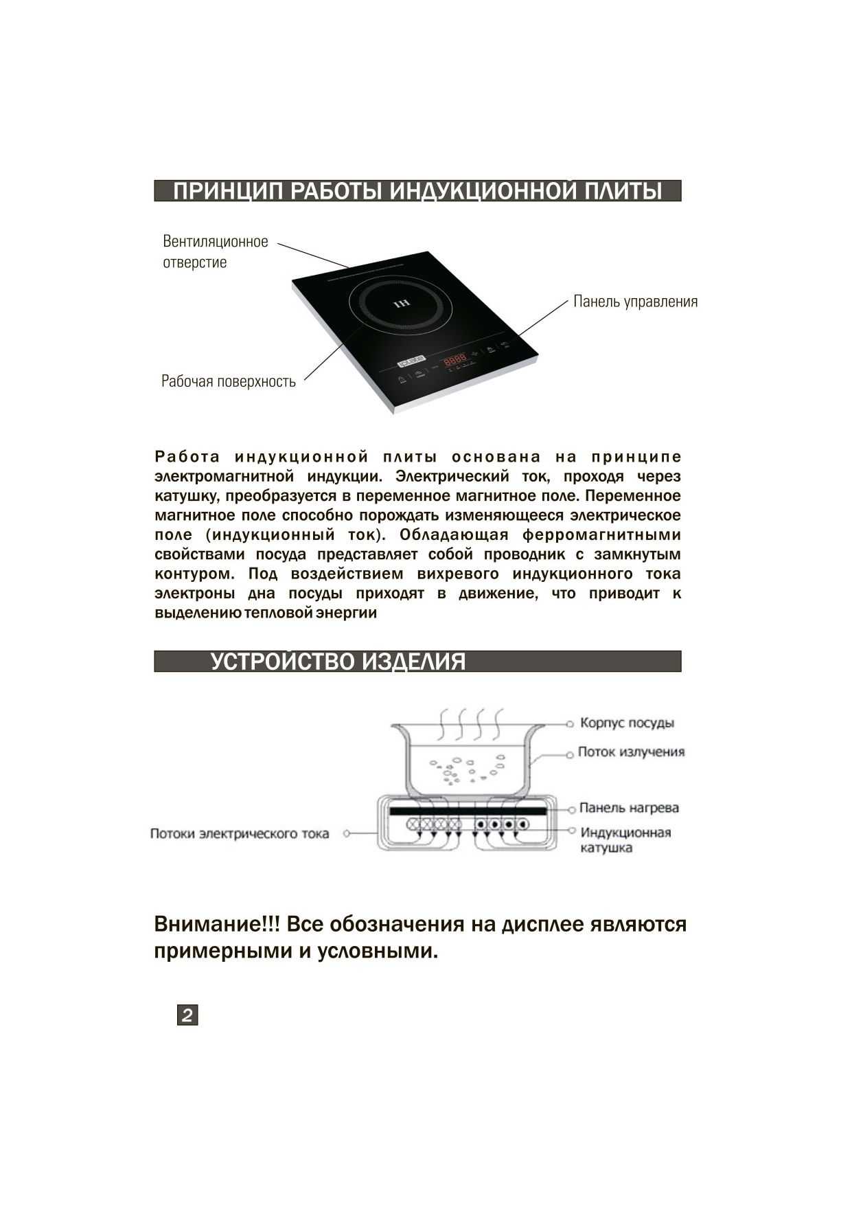 Как пользоваться индукционной плитой инструкция